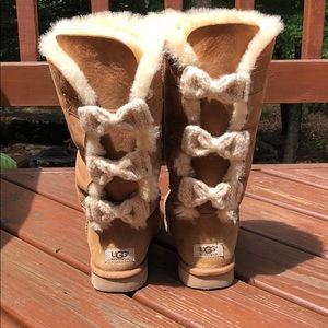 Women’s tall chestnut Uggs
